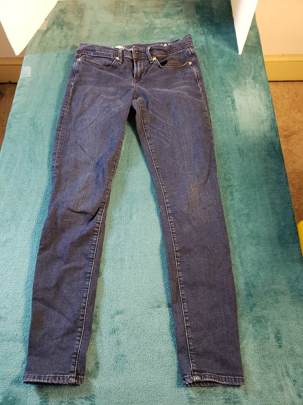 Gap 1969 Jeans Sz 8 Womens Blue Jegging Pants Stretch Mid Rise Ladies Denim